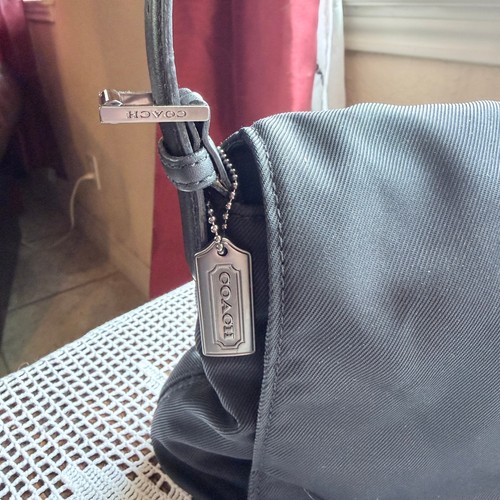 Vintage coach black twill - vintage,