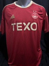 Aberdeen Home Shirt 2023/24 Large Official Rare