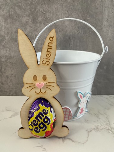 Personalised easter bunny