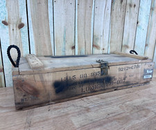 Wooden surplus ammo crate - surplus,
