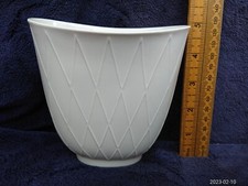 Rare Vintage (PERFECT) 13cm High Rosenthal White China Vase 2539 Mark