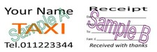 Business cards receipt dbl - business,