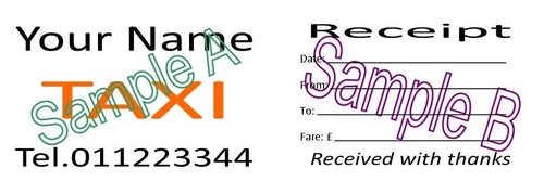 Business cards receipt - cards, /
