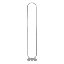 LED Floor Lamp Chrome Gloss Oval Dimmable Livingroom Modern 1500lm (H)1205mm