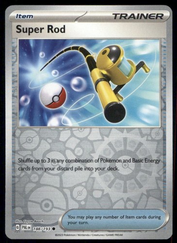 Super rod reverse holo 188 - rod,