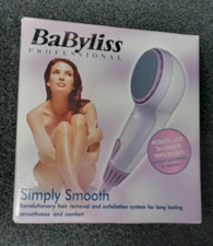 BaByliss Professional Simply Smooth Hair Removal + Exfoliation System, USED