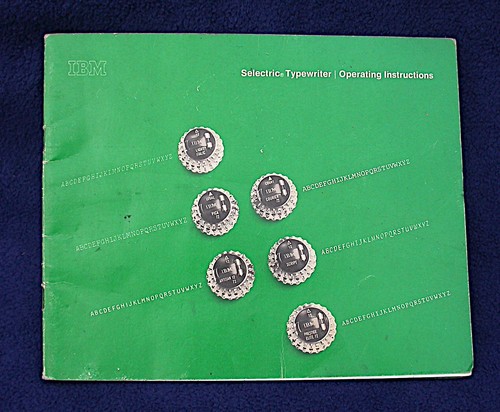 Ibm selectric typewriter - ibm,
