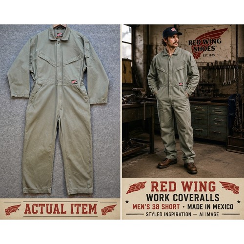 Red wing work - wing, coveralls