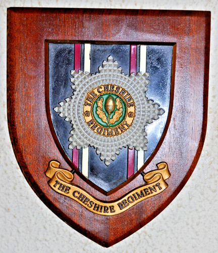 Cheshire regiment mess wall - cheshire,