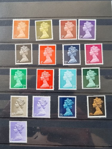 Qeii 1967 machin definitive - gb,