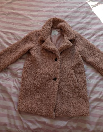 Girls pink teddy - , fleece