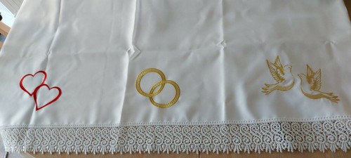 Wedding altar fall cloth - ,