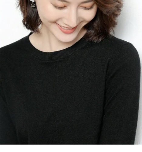 Black wool mix - wool,