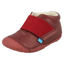 Girls Startrite Wine Leather Pre-Walkers Shoes: Balance