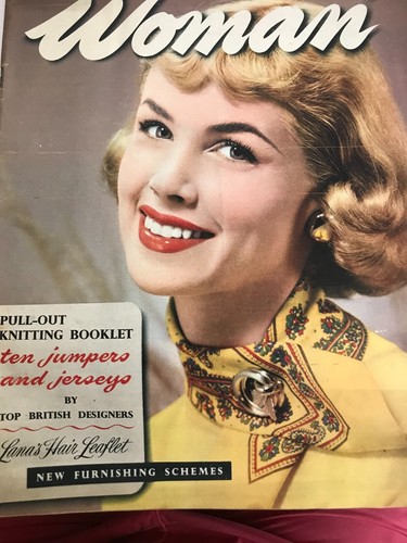 Vintage woman magazine october - woman,