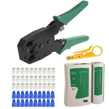RJ45 Ethernet Cable Crimping