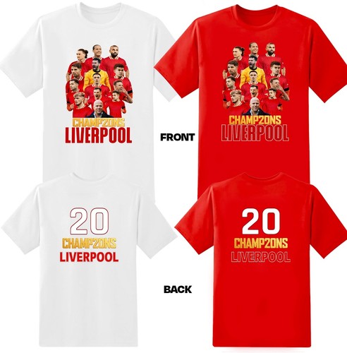 Liverpool champions shirt 20 - champions, t-shirt