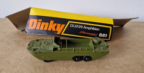 Vintage dinky toys - 681, dukw