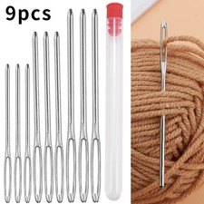 9pcs Large Eye Blunt Needles