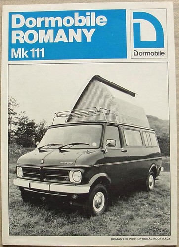 Bedford dormobile romany mk - cf,