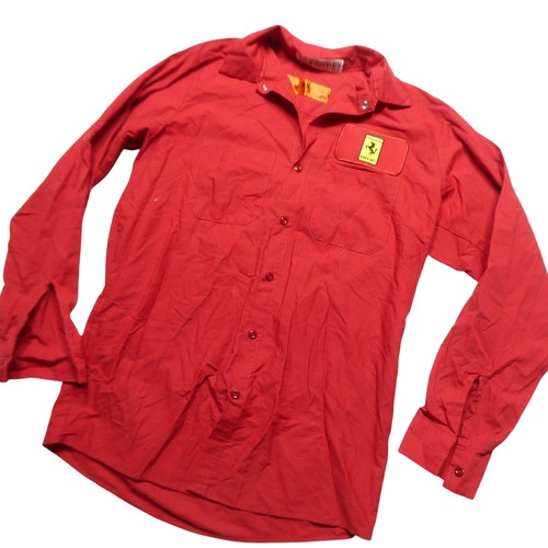 Ferrari mechanics shirt mens - mechanics,