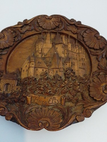 Vintage wall hanging plate - hanging,