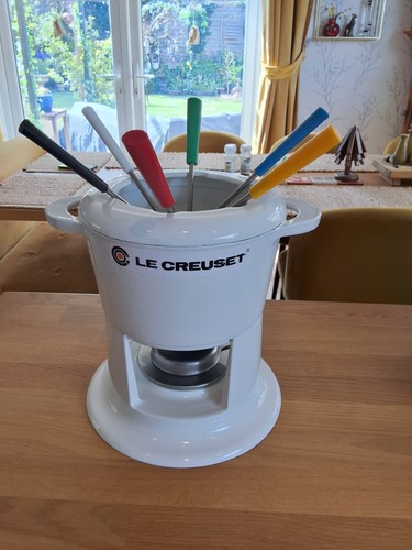 Vintage creuset white cast - white,