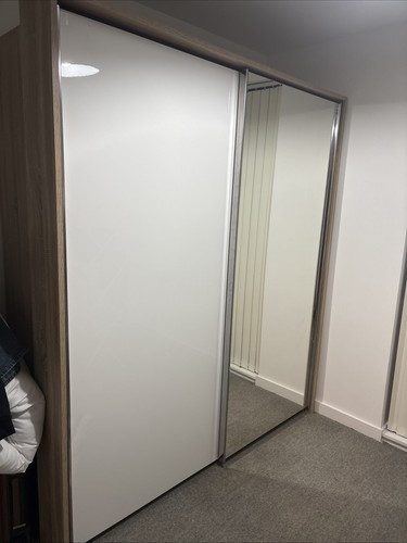 Large wardrobe with - with, sliding
