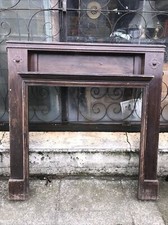 A Edwardian Oak fireplace surround