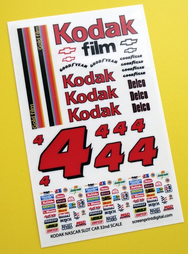 Slot car 32nd kodak - slot, 'kodak'