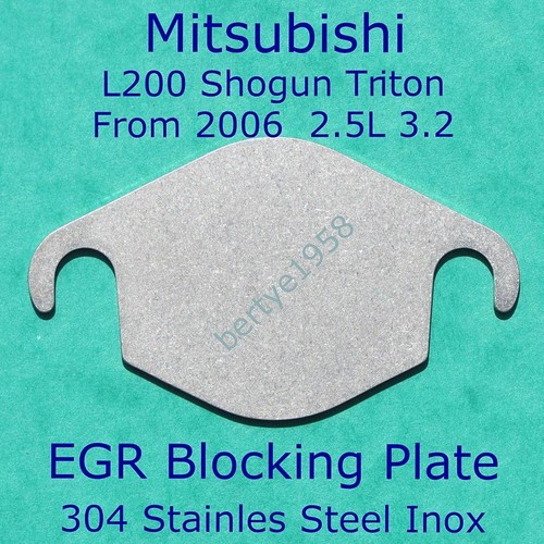Egr blank plate shogun - shogun, triton