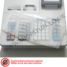 Sharp XE-A307 Cash Register Splash Proof Latex Cover Keyboard Wetcover (L1)