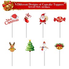 Christmas Cocktail Picks Fruit