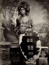 1880s ZULU WARRIOR African