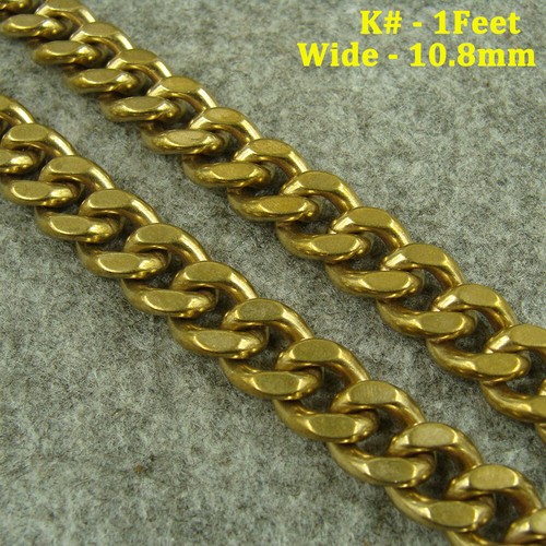 Brass flat curb shape - brass,