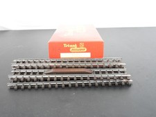 OO Gauge Tri-ang R401 Super 4 straight track x5 Boxed