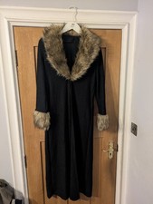 Faux Fur Trim and Collar