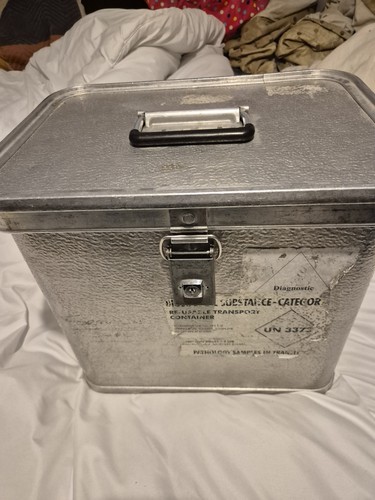 Aluminium storage box with - storage,
