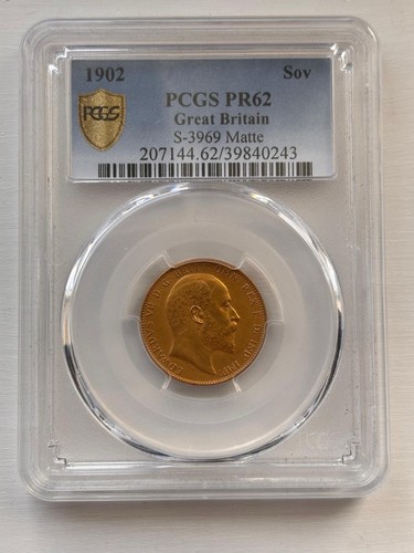 Edward vii pcgs pr62 - vii,