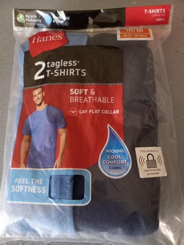Hanes mens tagless shirts - 2, t
