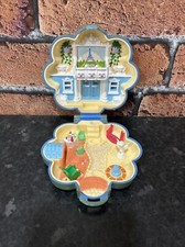 Rare 1990 Vintage Blue Bird Polly Pocket Fifi’s Parisian Apartment Compact Only