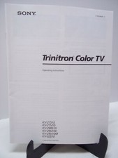 SONY Trinitron Color TV
