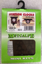 METCALFE OO/HO SCALE MINI LASER CUT CARD KIT PO515 STATION CLOCKS