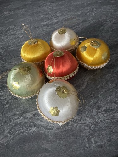 Vintage christmas baubles - vintage,