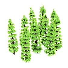 Model Fir Tree Train Plastic