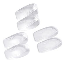 3 Pairs Clear Gel Heel Lift