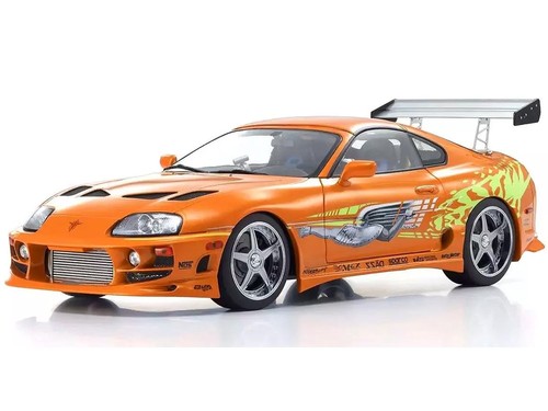 Toyota supra orange fast - orange, "fast