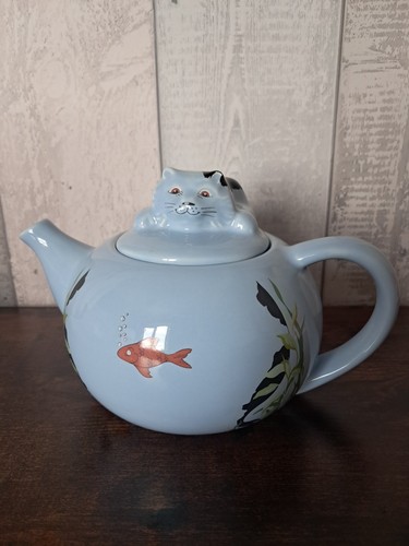 Wade whimsical teapots feline - whimsical,
