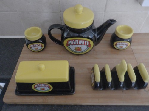 Marmite tea pot toast - marmite,