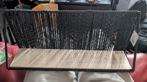 Unusual boho wall shelf - unusual,